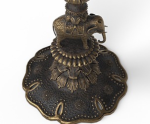 classic bronze vase
