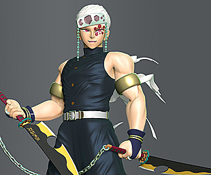 Tengen Uzui - Demon Slayer