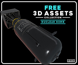 Nuclear Bomb 3D Model - Free 3D Assets Collection