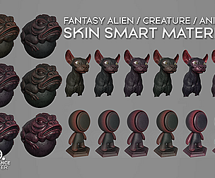 Fantasy Alien/Creature/Animal Skin Smart Material