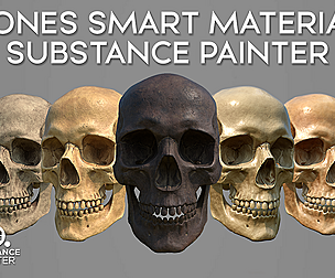 Bones Smart Material - Substance Painter