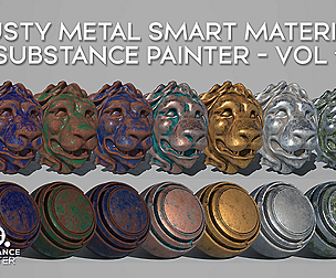 Rusty Metal Smart Material - Vol 1