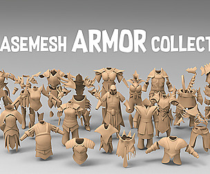 25 basemesh armor collection