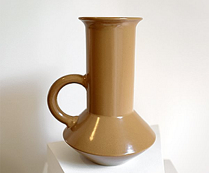 Ring Vase Brown