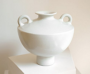 Ring Vase White