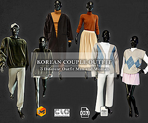 Korean couple outfit