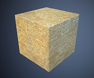 Old Beige Bricks Walls 12 Variants