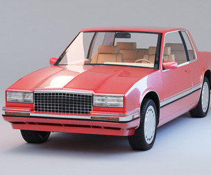 1991 Cadillac Eldorado with interior
