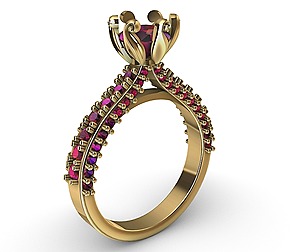 one carat diamond engagement ring