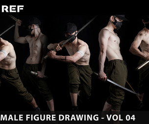 Male Figure Drawing - Vol 04 - Reference Pictures