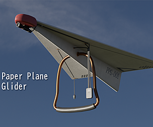 Paper Plane Glider