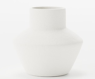 Rough texture vase