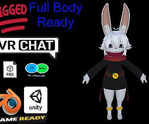 anime boy character -  Rabbit