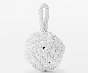 Rope door stopper