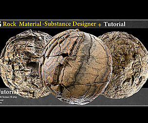 3 Rock Material - Substance Designer+ Toturial