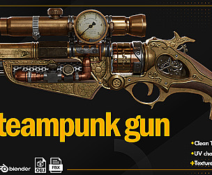 Steampunk gun