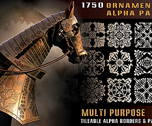 1750 ornamental alpha patterns - vol08