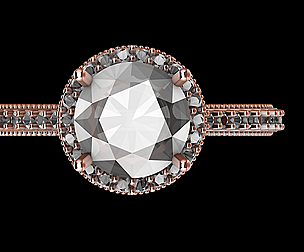 8 mm engagement ring stl verified