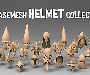 25 basemesh helmet collection