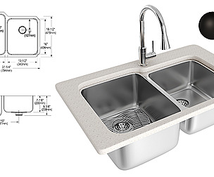 ELKAY-SINK-ELUH3120RPDBG