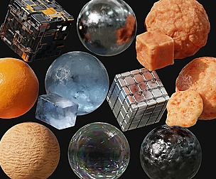 Blender Procedural Material Pack #8