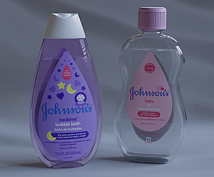 Cosmetics - Baby Oil and Bubble Bath