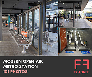 101 photos of Modern Open Air Metro Station
