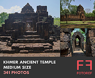 341 photos of Khmer Ancient Temple Medium Size