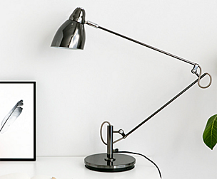 Square Newton Floor Lamp