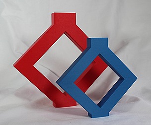 Hollow Diamond Vase