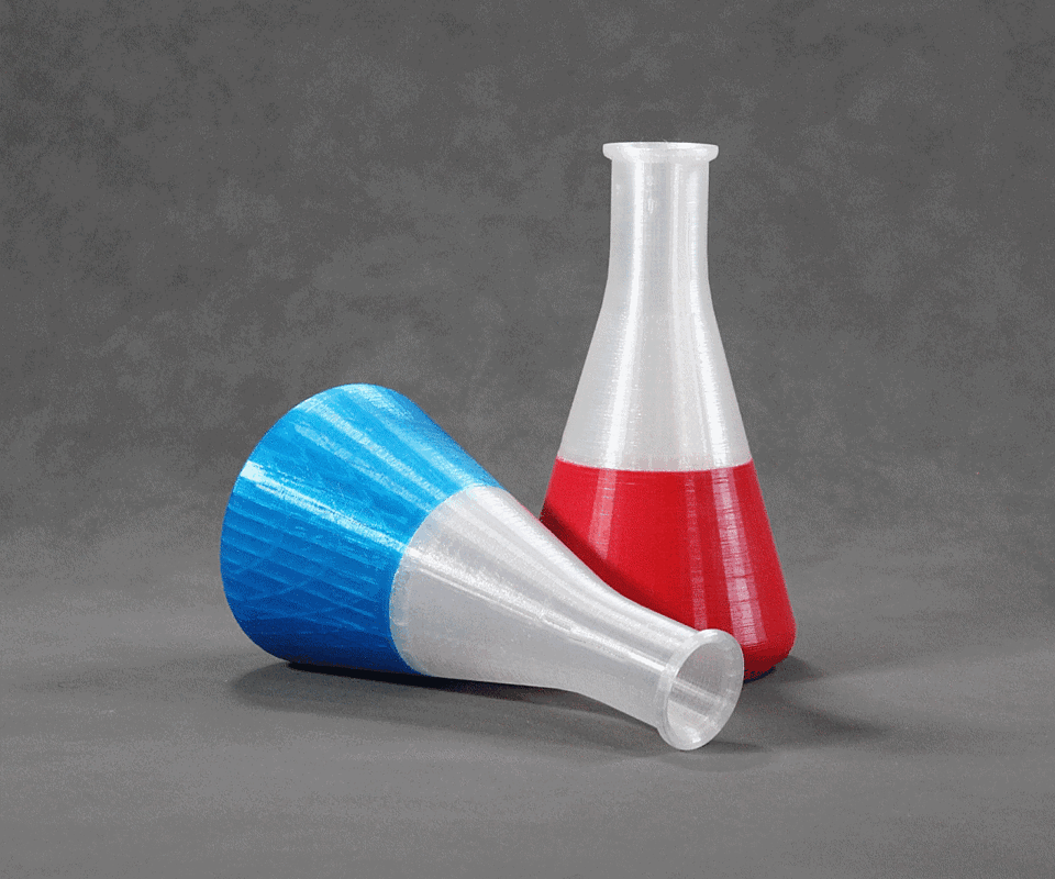 Erlenmeyer Flask Storage Container