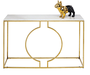 White Miami Console