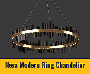 Nera Modern Ring Chandelier
