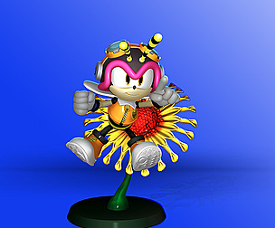 Charmy Bee 3D print model