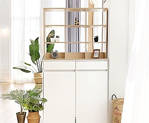 ST9814 Muno partition shoe cabinet