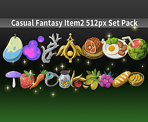 Casual Fantasy Item2 512px Set Pack
