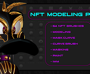 NFT MODELING PRO ( ZBRUSH )