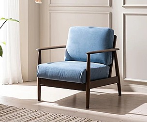 All Newtam 1 person fabric sofa