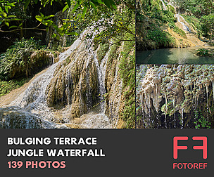139 photos of Bulging Terrace Jungle Waterfall