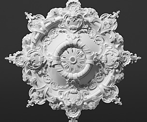 Ornament 3D model - Alpha Brush Free