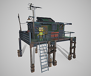 The Robot and his Shack