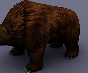 Cave Bear cartoon