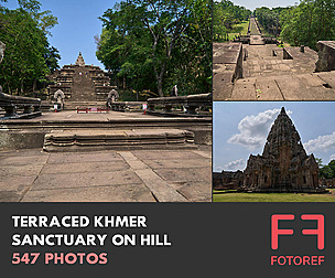 547 photos of Terraced Khmer Sanctuary on Hill