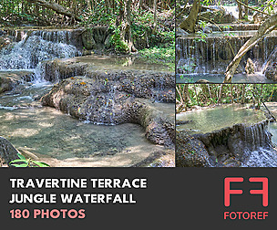 180 photos of Travertine Terrace  Jungle Waterfall