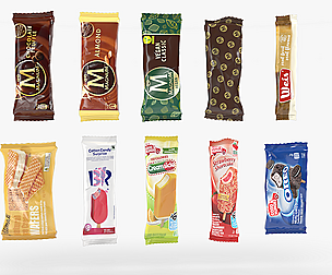 Ice cream packages