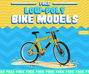 Free Low-Poly Bike Models