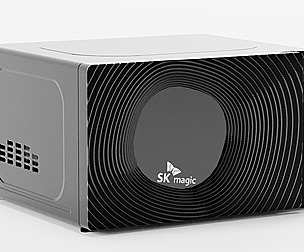 Art Furniture Digital Microwave