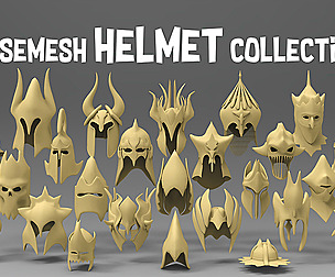 25 basemesh helmet collection 4