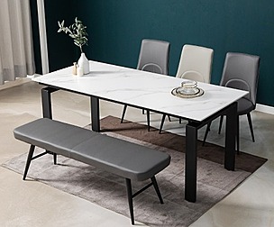 Luce 6 seat 12T ceramic dining table