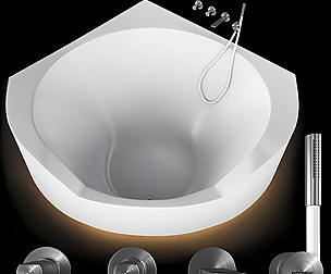 Antonio Lupi Ofuro Bathtub